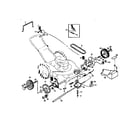 Craftsman 917376210 drive assembly diagram