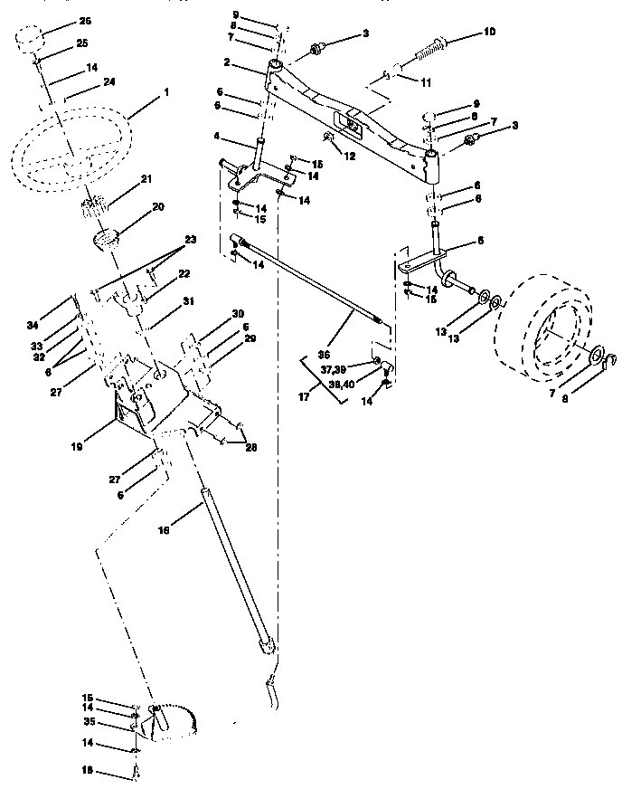 Steering assembly