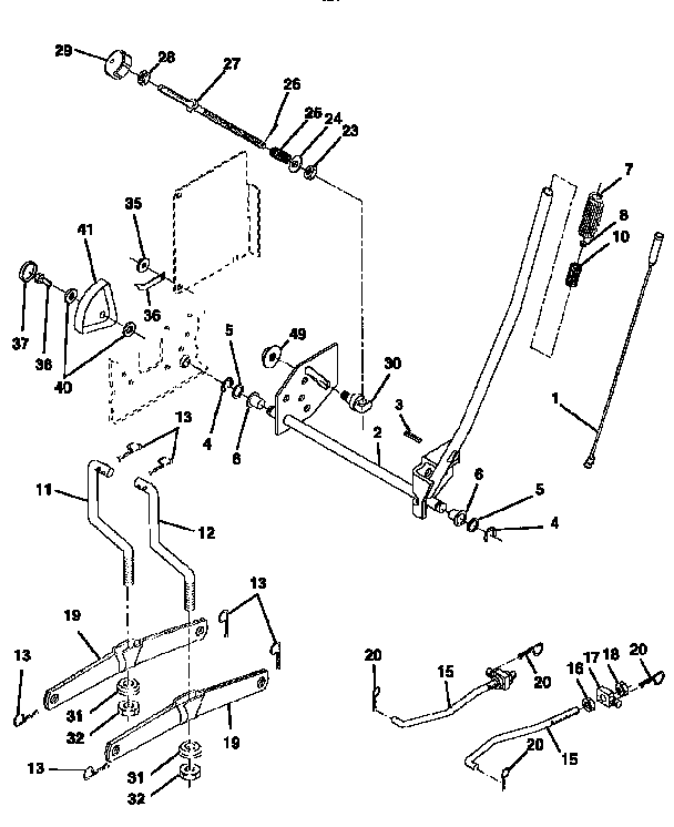 Mower lift