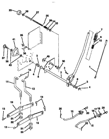 Mower lift