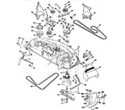 Craftsman 917256601 mower deck diagram