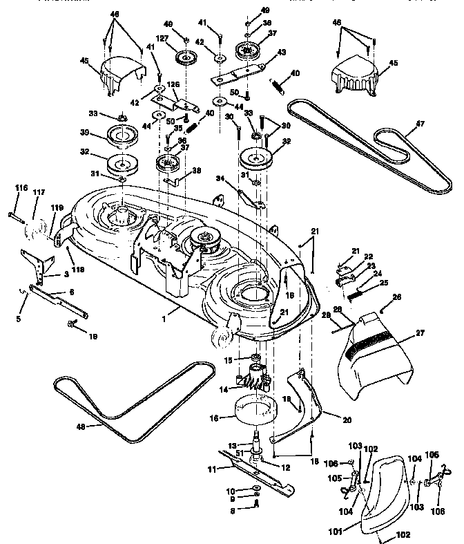 Mower deck