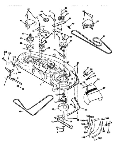 Mower deck
