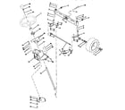 Craftsman 917251522 steering assembly diagram