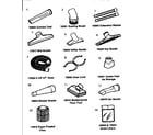 Craftsman 113177040 accessories and attachments diagram