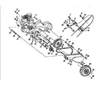 Craftsman 917295853 mainframe, left side diagram