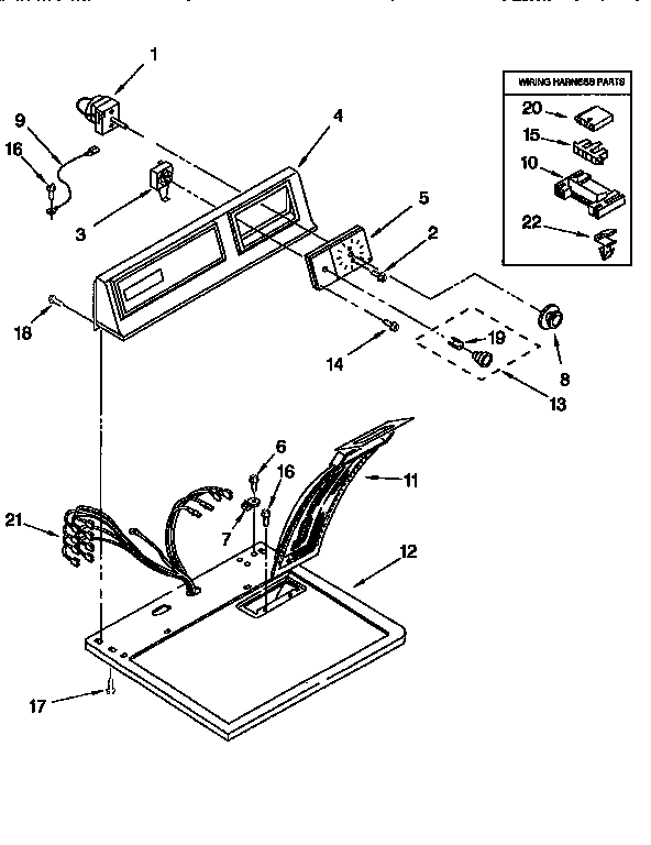 Top and console