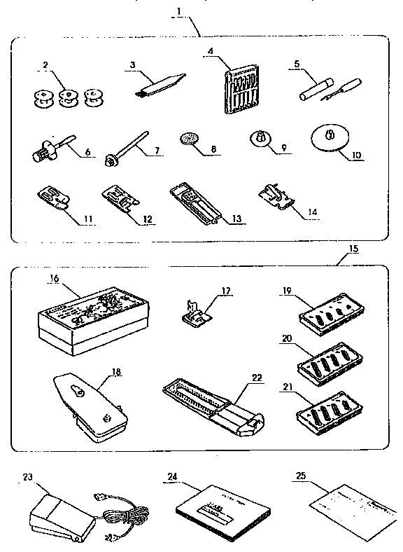 Attachment parts