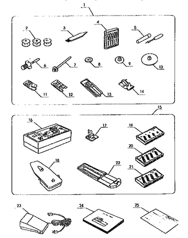 Attachment parts