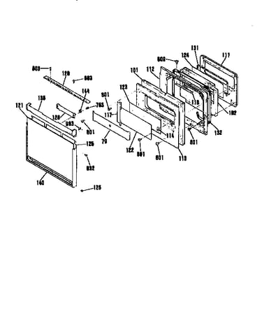 Door section