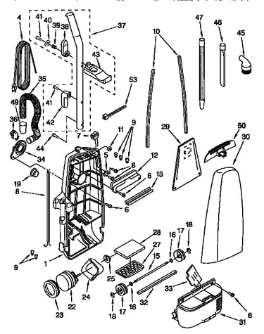Dust compartment