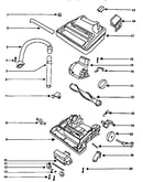 Nozzle and motor assembly