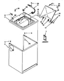 Top and cabinet