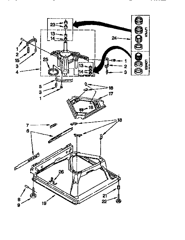Machine base