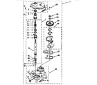 Kenmore 11092573810 gearcase diagram