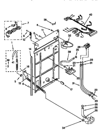 Rear panel