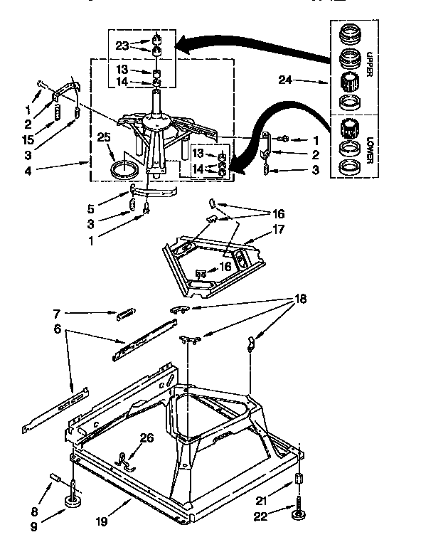 Machine base