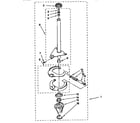 Kenmore 11092580900 brake and drive tube diagram