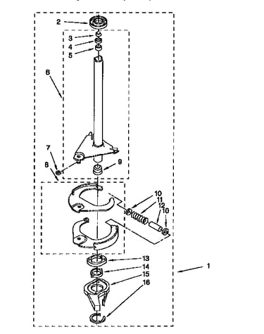 Brake and drive tube