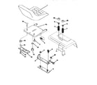Craftsman 917251511 seat assembly diagram