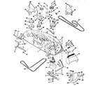 Craftsman 917251511 mower deck diagram