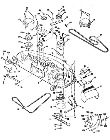 Mower deck