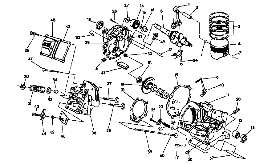 Crankcase assembly