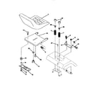 Craftsman 917256581 seat assembly diagram