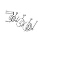 Craftsman 917256581 wheels and tires diagram