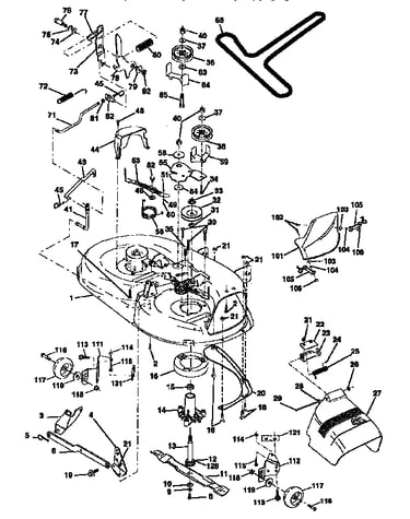 Mower deck