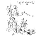 Craftsman 917255891 steering and front axle diagram
