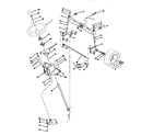 Craftsman 917251492 steering assembly diagram