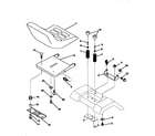 Craftsman 917256451 seat assembly diagram