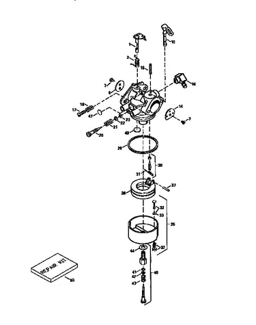 Carburetor 632536 (71/143)