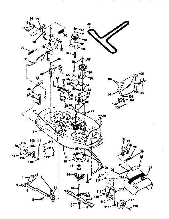 MOWER DECK