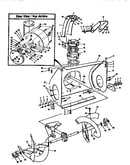 10 hp auger housing assembly