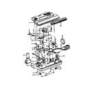 Hoover S3567 nozzle diagram