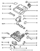 Nozzle and motor assembly