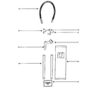 Eureka 9735ATX attachment parts diagram