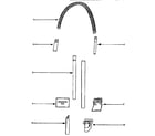 Eureka 4441AT hose assembly diagram