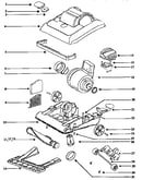 Nozzle and motor assembly