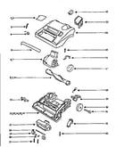 Nozzle and motor assembly