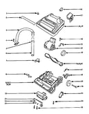 Nozzle and motor assembly
