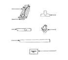 Eureka 9834DT attachment parts diagram