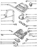 Nozzle and motor assembly