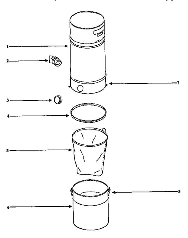 Filter bag assembly