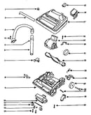 Nozzle and motor assembly