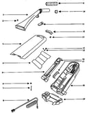 Handle and bag housing