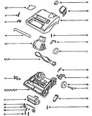 Nozzle and motor assembly