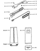Handle and bag housing